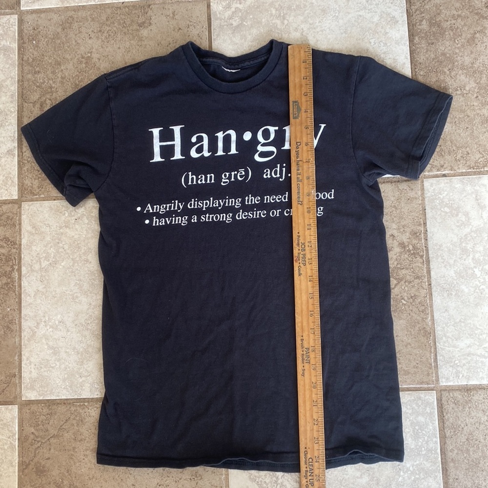 Funny Hangry T-shirt - Picture 4 of 4